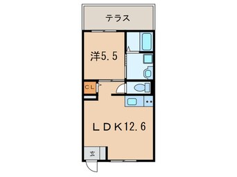 間取図 ヴィレッタ城之下