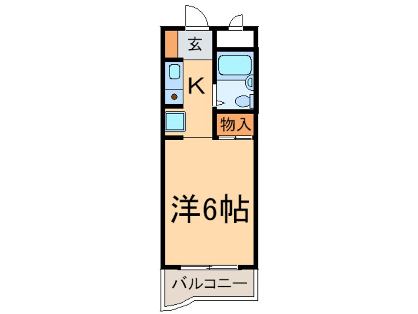 間取図 プリンス小束山