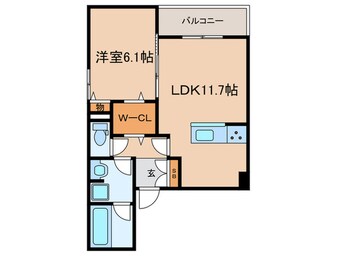 間取図 仮）ＶＩＶＲＥ立花