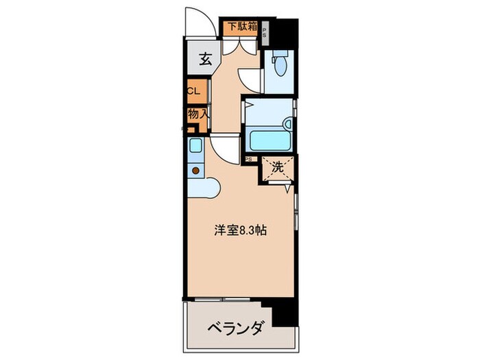 間取り図 ＫＩＮＧＳ ＣＯＵＲＴ Ⅱ