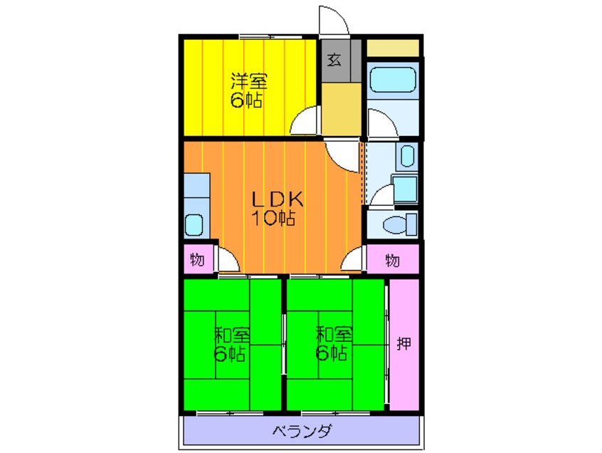 間取図 メゾン・サンガ