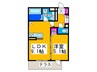 パラッツォ伏尾 1LDKの間取り