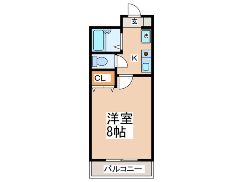 間取図 アジュ－ル