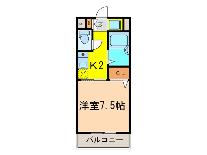 間取り図 Ｅｓｔｕｄｉｏ豊中