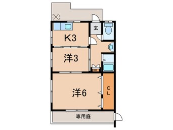 間取図 ビュー舞子坂Ⅰ