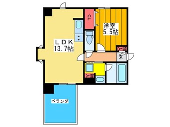 間取図 ＢＲＯＵ　上町台