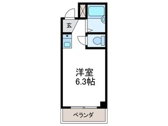 間取図 サンセールビル