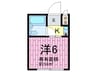 プレアール小若江 1Kの間取り