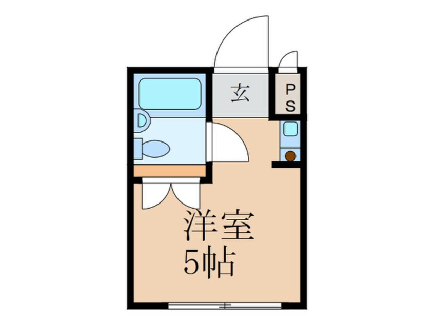 間取図 プレアール小若江