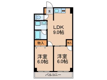 間取図 Ｆａｒ Ｅａｓｔ Ｈｅｉｇｈｔｓ