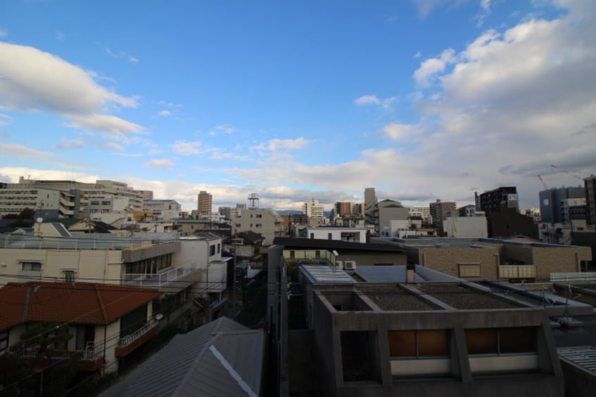 室内からの展望 ケーズコート真法院