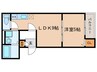 KOKORO 1LDKの間取り