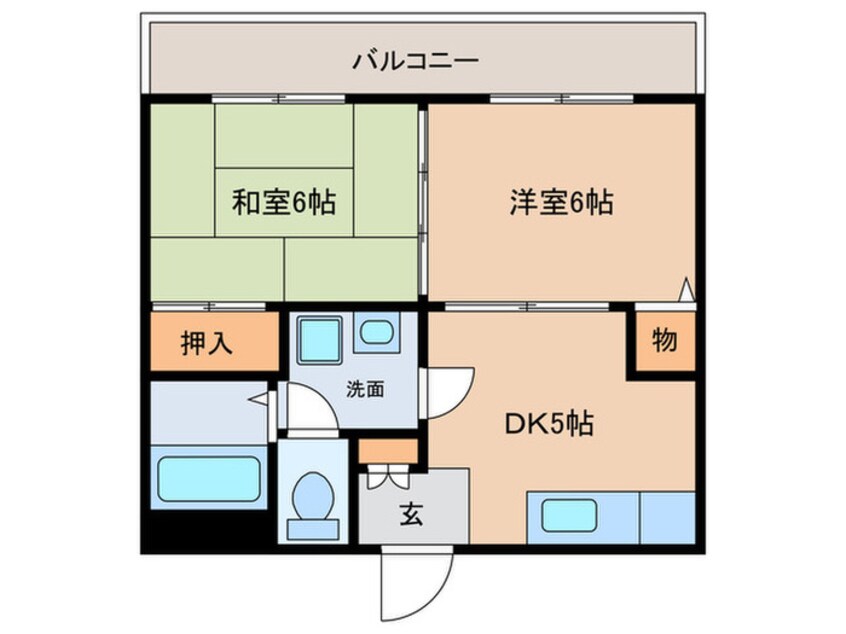 間取図 エストレーネ