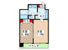 COCORO-EAST 2Kの間取り