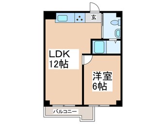 間取図 松栄大正ハイツ