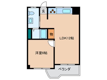 間取図 松栄大正ハイツ