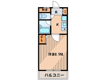 間取図 ＹＯＵＳ　Ⅰ番館