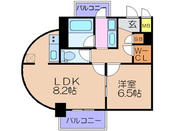 間取図 ＨＥＲＢＥ福島