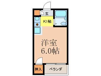 間取図 ＳＵＫＥＲＯＫＵハイツ