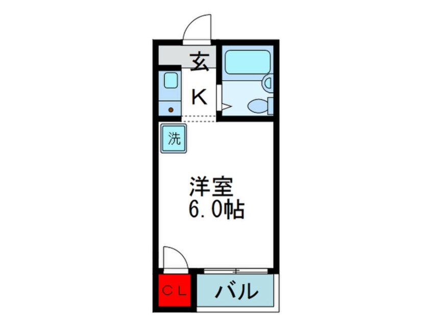 間取図 ＳＵＫＥＲＯＫＵハイツ