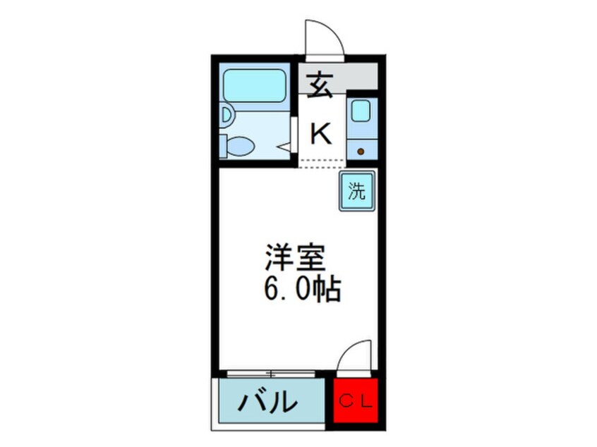 間取図 ＳＵＫＥＲＯＫＵハイツ