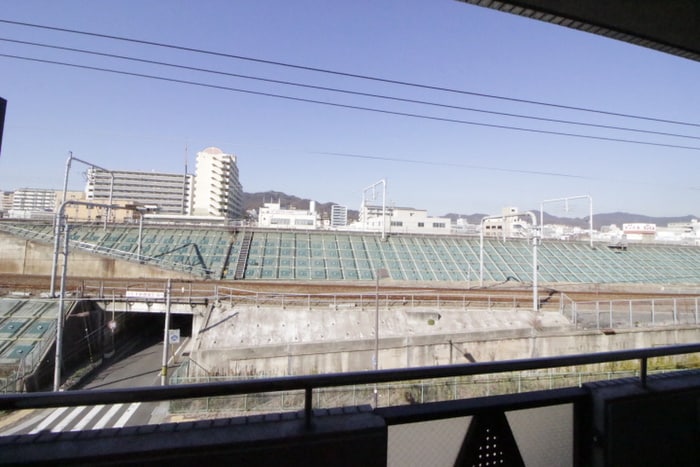 室内からの展望 キャッスルアート新長田