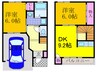 グラン・エスト 2DKの間取り