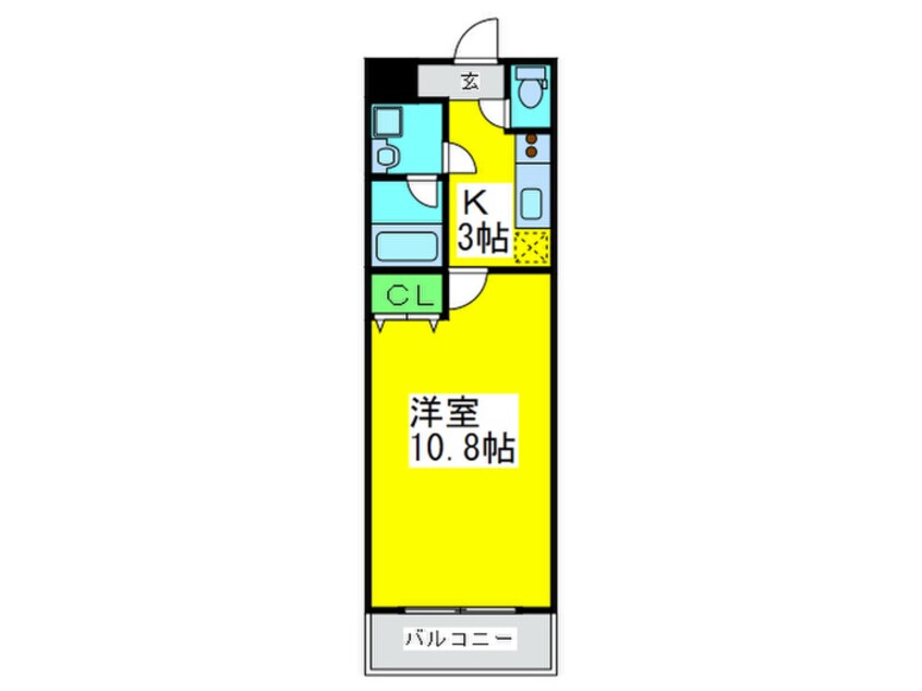 間取図 フジパレス堺老松町Ⅱ番館