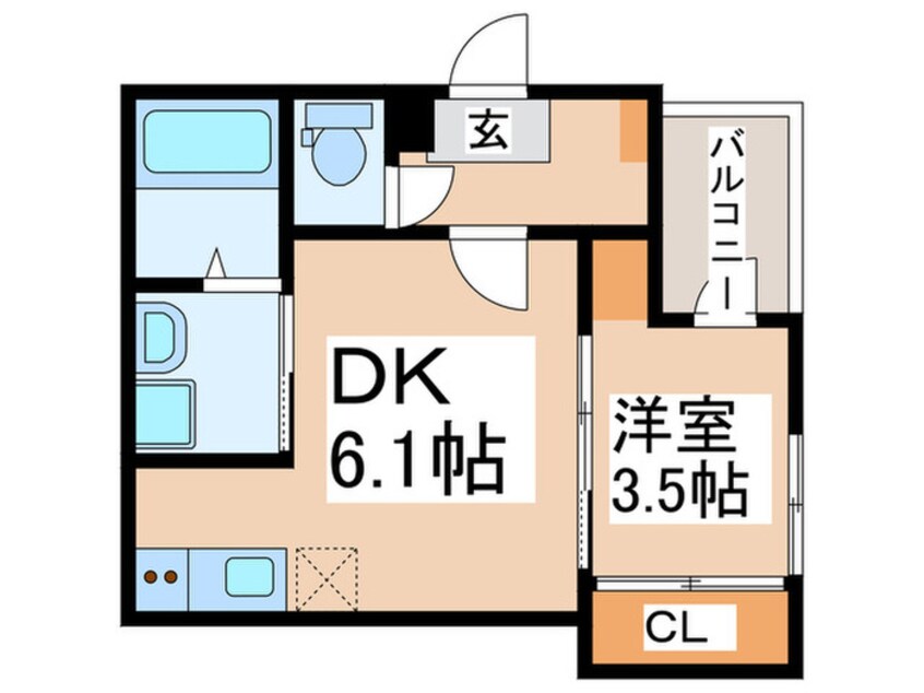 間取図 桜ハーモニーテラス