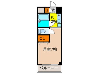 間取図 光ミノオパレス