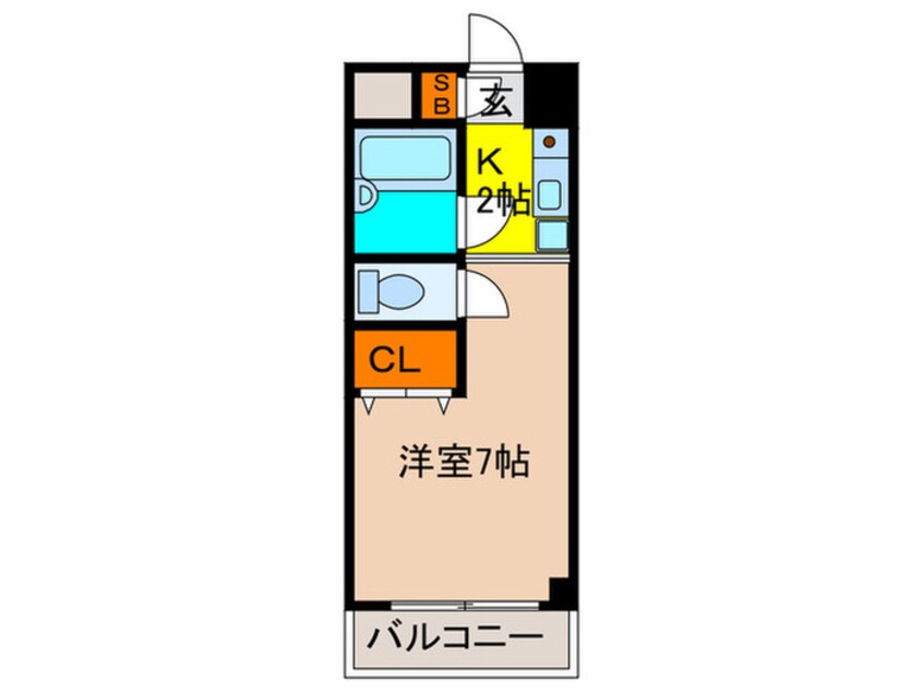 間取図 光ミノオパレス