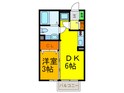 サンクレ－ル志紀の間取図