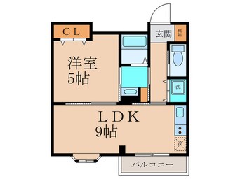 間取図 Parfait俊徳道