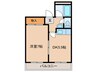 あびこ阪下ハウスマンション 1DKの間取り