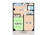 あびこ阪下ハウスマンション 2DKの間取り