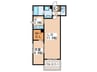 Somerset House 1LDKの間取り