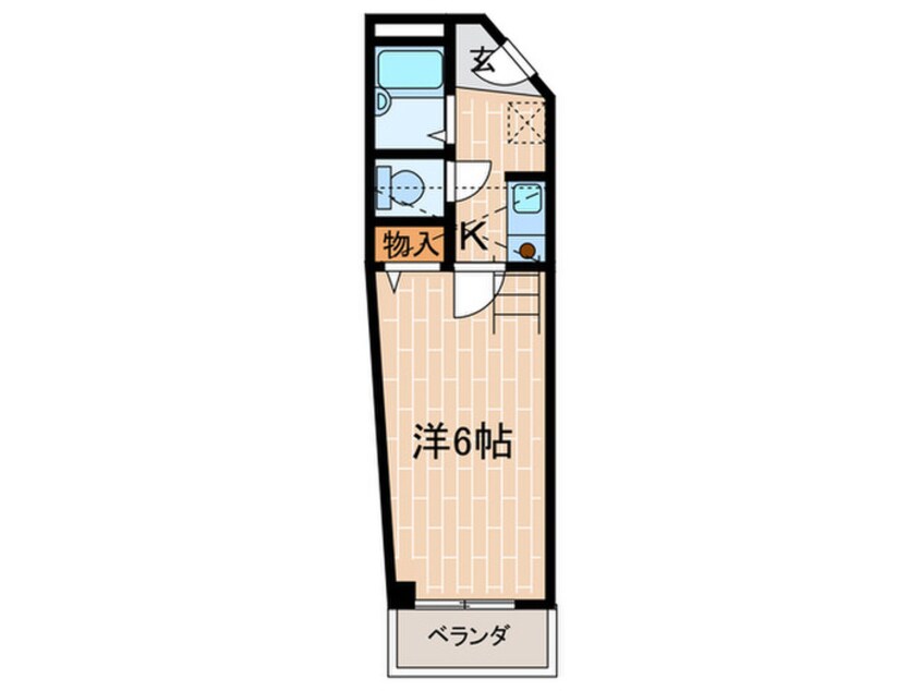 間取図 ドリ－ムコ－ト伊丹