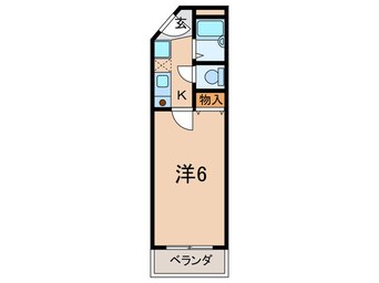 間取図 ドリ－ムコ－ト伊丹