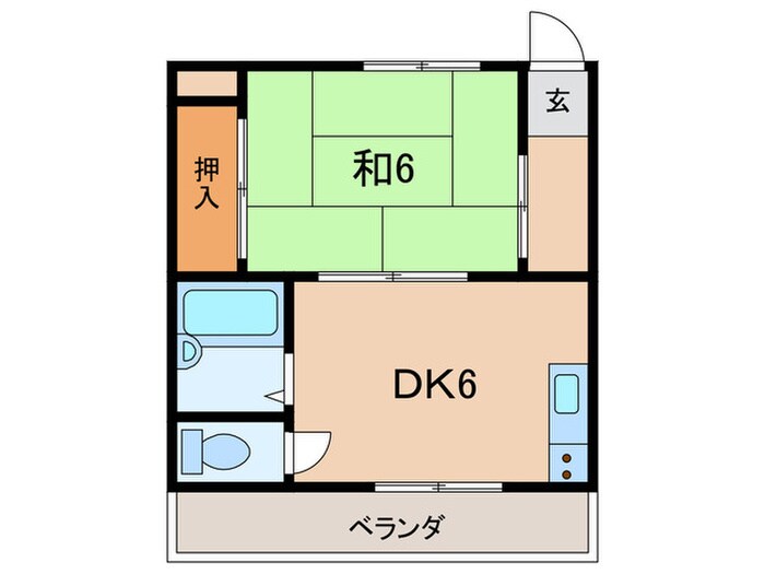間取り図 長洲ＤＡＮＤＡＮハウス