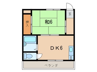 間取図 長洲ＤＡＮＤＡＮハウス