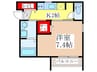 ＦＬＯＲＡＬ 1Kの間取り