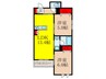 Stella　Maison　Ueikeda 2LDKの間取り
