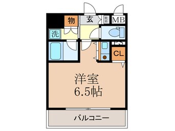 間取図 ダイアパレス新大阪宮原(301)