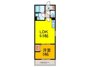 間取図 PARKSIDE MITO