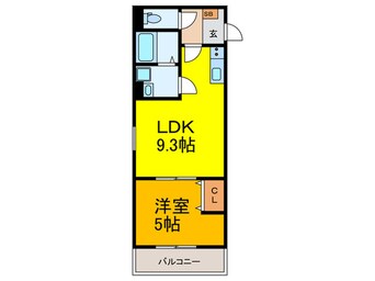 間取図 PARKSIDE MITO