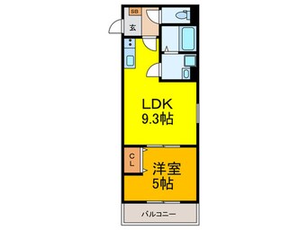 間取図 PARKSIDE MITO