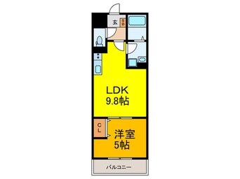 間取図 PARKSIDE MITO