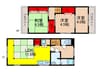 西田中町借家 3LDKの間取り