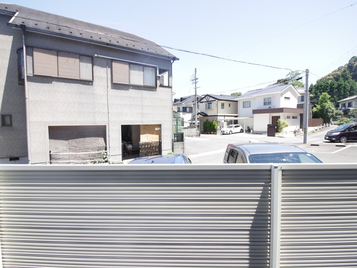 室内からの展望 ハイカム－ル嵐山