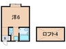 プチメゾン南町 1Rの間取り